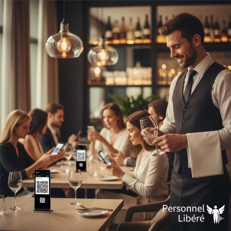 QR Code à table restaurant